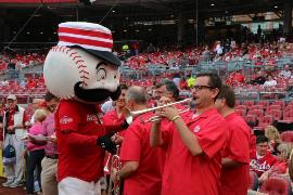 Pops Brass and Mr. Redlegs